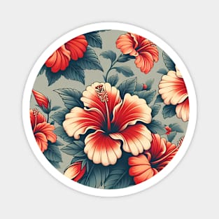 Hibiscus Magnet